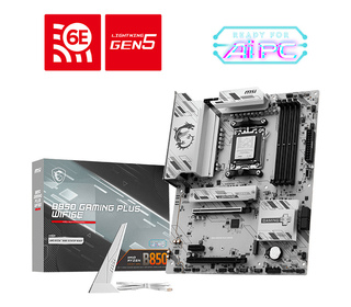 MSI B850 GAMING PLUS WIFI6E carte mère AMD B850 Emplacement AM5 ATX
