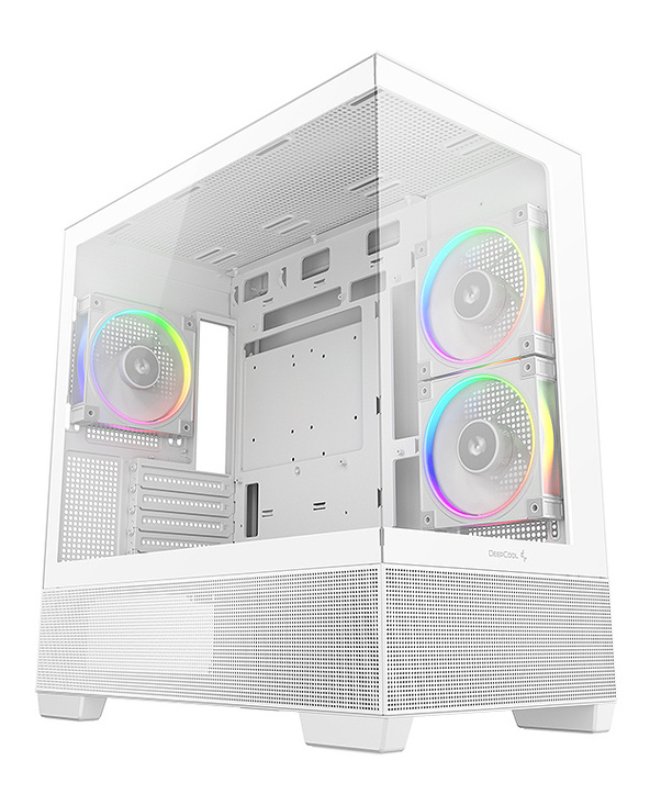 DeepCool CG380 3F WH Midi Tower Blanc