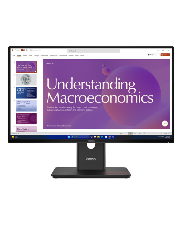 Lenovo ThinkVision T24D-40 MONITEUR 23.8" LCD Full HD 6 ms Noir