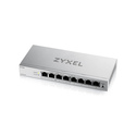 Zyxel GS1200-8HPV3 Géré L2 Gigabit Ethernet (10/100/1000) Connexion Ethernet, supportant l'alimentation via ce port (PoE) Bureau