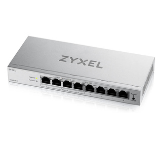 Zyxel GS1200-8HPV3 Géré L2 Gigabit Ethernet (10/100/1000) Connexion Ethernet, supportant l'alimentation via ce port (PoE) Bureau