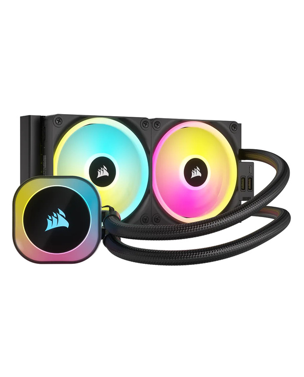 Corsair H100I Processeur Kit de refroidissement du liquide 12 cm Noir