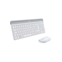 Logitech 920-009191 clavier Souris incluse Bureau RF sans fil AZERTY Français Blanc