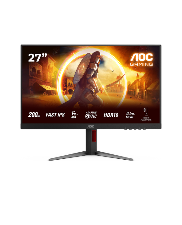 AOC G4 27G4HA 27" LED Full HD 1 ms Noir, Rouge