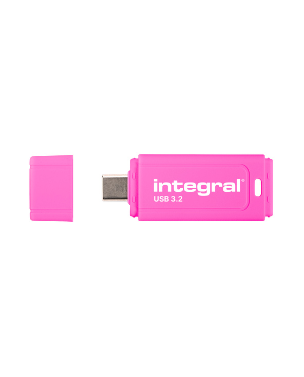 Integral Neon-C INFD128GBNEONCPK3.2 lecteur USB flash 128 Go USB Type-C 3.2 Gen 1 (3.1 Gen 1) Noir