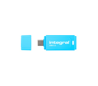 Integral Neon-C INFD128GBNEONCB3.2 lecteur USB flash 128 Go USB Type-C 3.2 Gen 1 (3.1 Gen 1) Noir