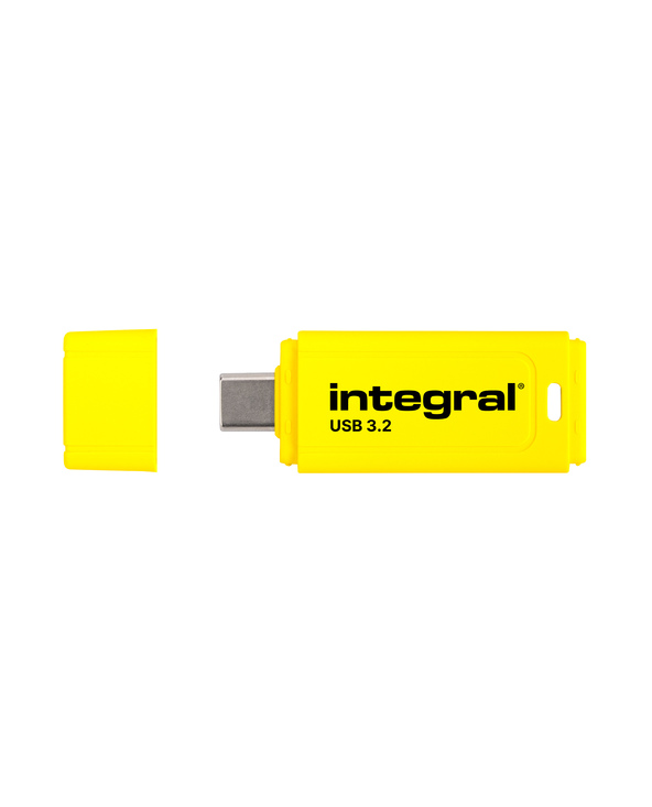 Integral Neon-C INFD128GBNEONCYL3.2 lecteur USB flash 128 Go USB Type-C 3.2 Gen 1 (3.1 Gen 1) Noir