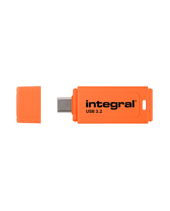 Integral Neon-C INFD128GBNEONCOR3.2 lecteur USB flash 128 Go USB Type-C 3.2 Gen 1 (3.1 Gen 1) Noir