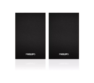 Philips SPA20/00 haut-parleur 2-voies Noir Avec fil 7 W