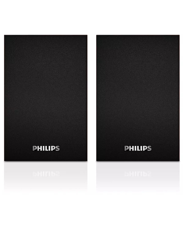 Philips SPA20/00 haut-parleur 2-voies Noir Avec fil 7 W