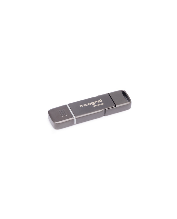 Integral INUSSD256GBSLIMXDL3.2 lecteur à circuits intégrés externe 256 Go USB Type-A / USB Type-C USB 3.2 Gen 2x2 Bronze