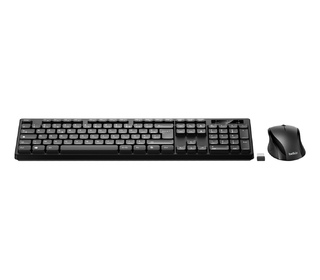 Belkin BBZ010FR clavier Souris incluse Universel RF sans fil AZERTY Français Noir