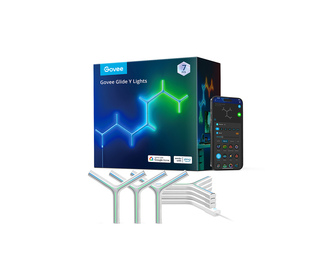 Govee Glide RGBIC Y Lights Éclairage mural intelligent Wi-Fi/Bluetooth 72 W