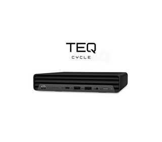 Teqcycle HP ELITEDESK 800 G6 Mini PC I5 16 Go 256 Go Windows 11 Pro Noir