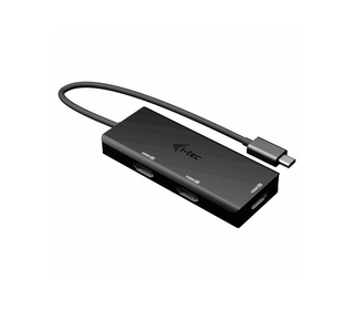i-tec USB-C Triple 4K HDMI Video Adapter, Power Delivery 100W