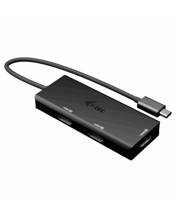 i-tec USB-C Triple 4K HDMI Video Adapter, Power Delivery 100W