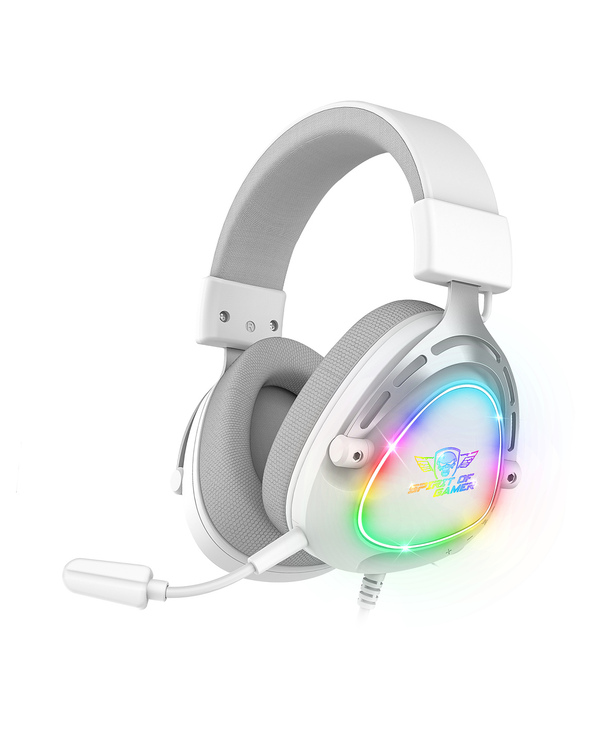 Spirit of Gamer MIC-EH40BK Casque Avec fil Arceau Appels/Musique Blanc