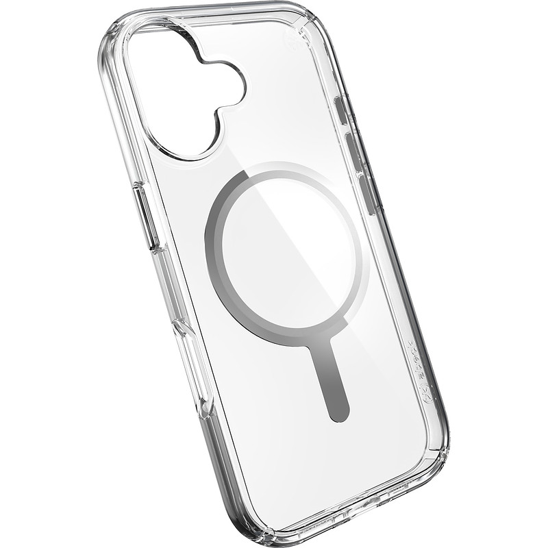Speck Presidio Perfect Clear + MS Apple iPhone 17 Clear - with Microban coque de protection pour téléphones portables 16 cm (6.3