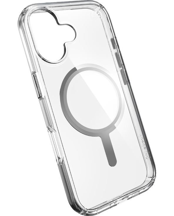 Speck Presidio Perfect Clear + MS Apple iPhone 17 Clear - with Microban coque de protection pour téléphones portables 16 cm (6.3