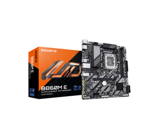 GIGABYTE B860M E Carte Mère - Processeurs Intel Core Ultra Series, VRM 4+1+2 phases, jusqu’à 8800MHz DDR5 (O.C), 2xPCIe 4.0 M.2,