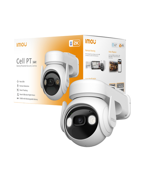 Imou Cell PT Dôme Caméra de sécurité IP Extérieure 2304 x 1296 pixels Mur