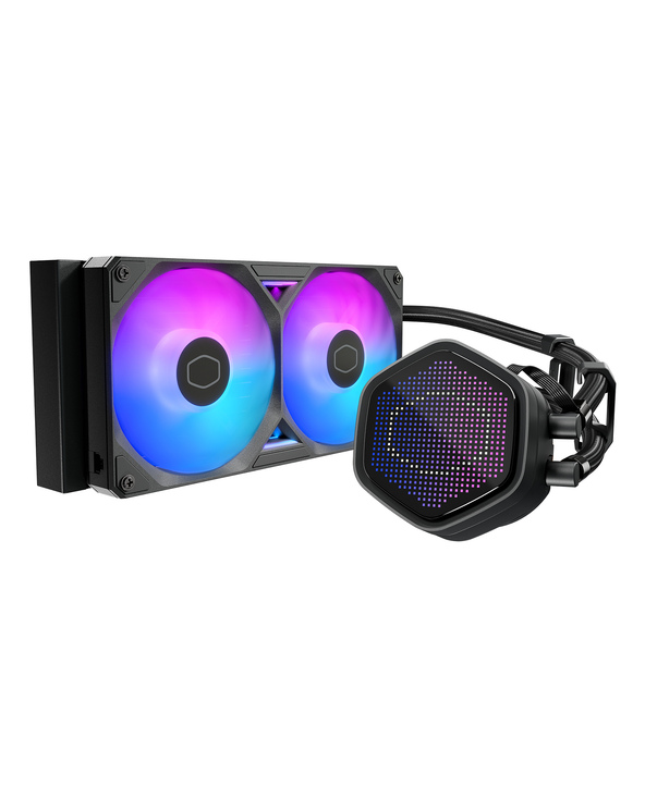 Cooler Master MasterLiquid Atmos II 240 Pixel LED Black Processeur Kit de refroidissement du liquide 12 cm Noir 1 pièce(s)