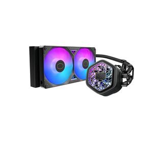 Cooler Master MasterLiquid Atmos II 240 VRM Fan Black Processeur Kit de refroidissement du liquide 12 cm Noir 1 pièce(s)