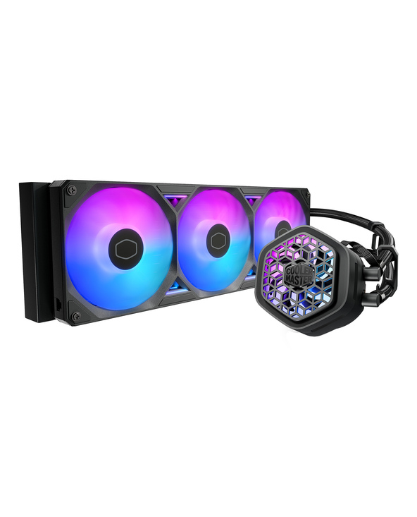 Cooler Master MasterLiquid Atmos II 360 VRM Fan Black Processeur Kit de refroidissement du liquide 12 cm Noir 1 pièce(s)