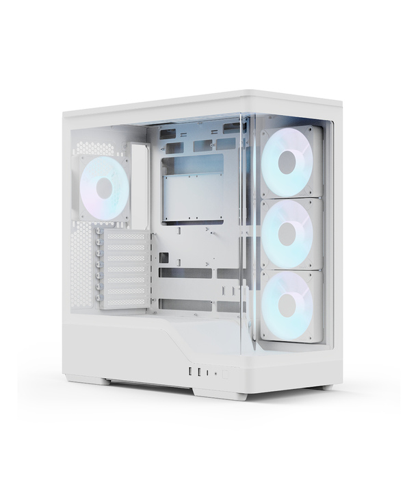 Aerocool P500A-WT Midi Tower Blanc