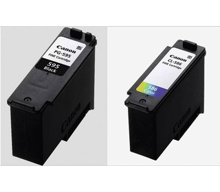 Canon PG595/CL586 PVP cartouche d'encre 2 pièce(s) Original Noir, Cyan, Magenta, Jaune