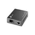 TP-Link MC111CS convertisseur de support réseau 100 Mbit/s Monomode Noir