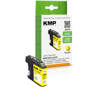 KMP B62YX cartouche d'encre 1 pièce(s) Compatible Jaune