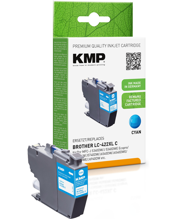 KMP 1552,4003 cartouche d'encre 1 pièce(s) Original High (L) Yield Cyan