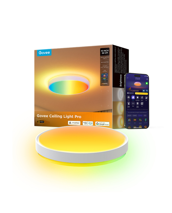 Govee H60A6 Éclairage de plancher intelligent Wi-Fi/Bluetooth 72 W