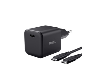 Trust 26046 chargeur d'appareils mobiles Universel Noir Secteur Charge rapide Intérieure