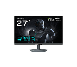 GIGABYTE G27UP MONITEUR DE JEU 27” 4K UHD - MODE DOUBLE (4K 160HZ OU FHD 320HZ), 3840 X 2160, 1MS, 400 CD/M², FREESYNC PREMIUM, 