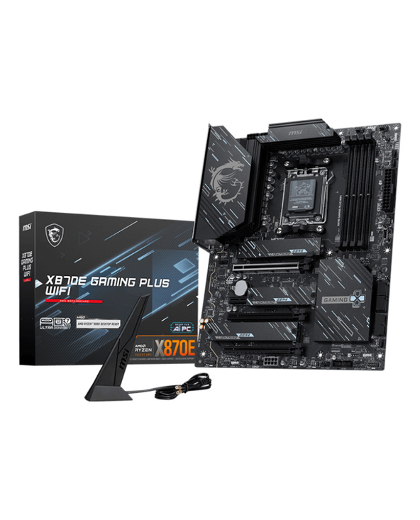 MSI X870E GAMING PLUS WIFI carte mère AMD X870E Emplacement AM5 ATX