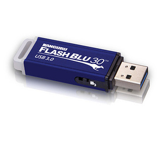 iStorage Kanguru ALK-FB30-64G lecteur USB flash 64 Go USB Type-A 3.2 Gen 1 (3.1 Gen 1) Bleu
