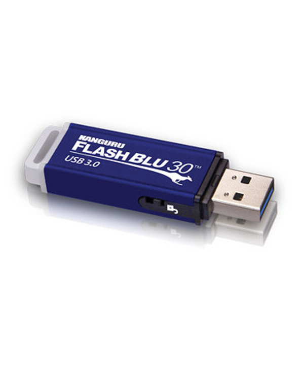 iStorage Kanguru ALK-FB30-64G lecteur USB flash 64 Go USB Type-A 3.2 Gen 1 (3.1 Gen 1) Bleu