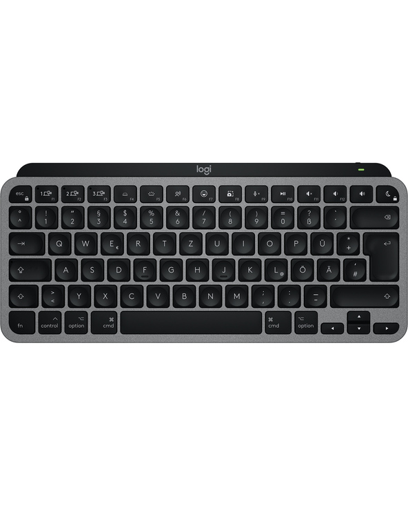 Logitech MX Keys Mini For Mac clavier maison/bureau Bluetooth QWERTZ Allemand Noir, Gris