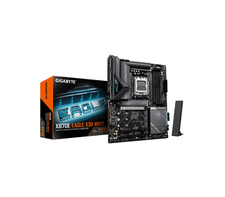 GIGABYTE X870E EAGLE X3D WIFI7 Carte Mère – Compatible avec processeurs AMD Ryzen 9000, VRM numérique 14+2+2 phases, jusqu’à 900