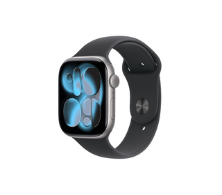 Apple Watch Series 11 OLED 46 mm Numérique 416 x 496 pixels Écran tactile 5G Gris Wifi GPS (satellite)