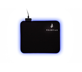 SureFire Silent Flight RGB-320 Tapis de souris de jeu Noir