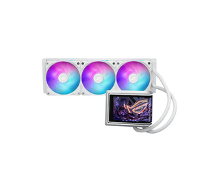 ASUS ROG RYUO IV 360 ARGB WHT Processeur Refroidisseur de liquide tout-en-un 12 cm Blanc