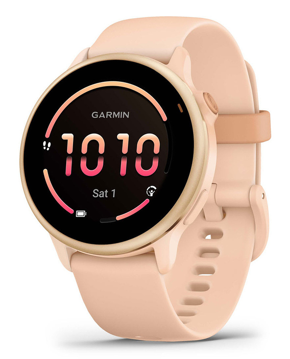 Garmin vívoactive 6 3,05 cm (1.2") AMOLED 42 mm Numérique 390 x 390 pixels Écran tactile Rose Wifi GPS (satellite)