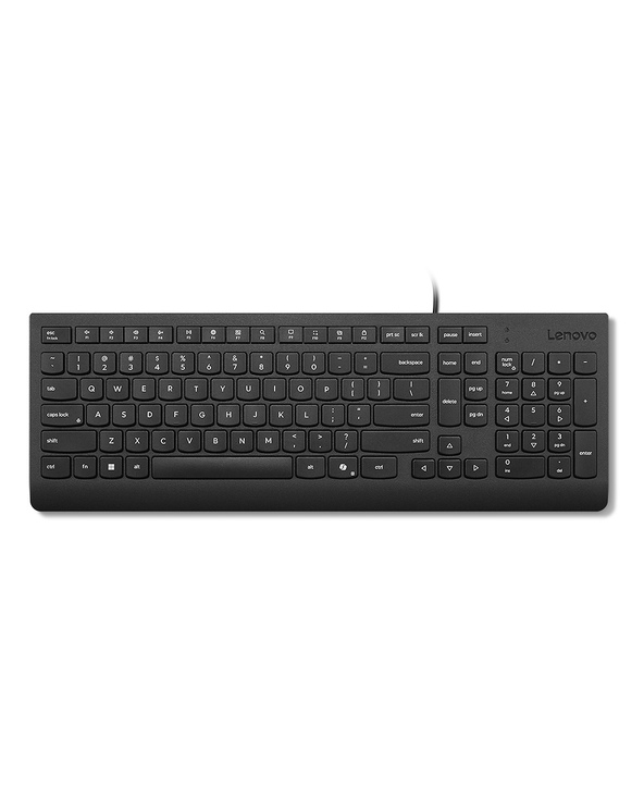 Lenovo 4Y41R64633 clavier maison/bureau USB Anglais américain Noir