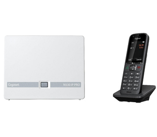 Gigaset N530 IP PRO + S700H PRO Téléphone DECT Identification de l'appelant Anthracite