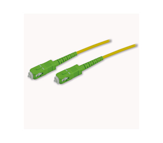 MCL Câble fibre optique simplex monomode 9/125 - SCAPC/SCAPC - 3m