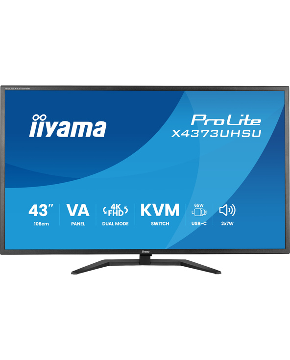 iiyama ProLite X4373UHSU-B2 43" LED 4K Ultra HD 3 ms Noir