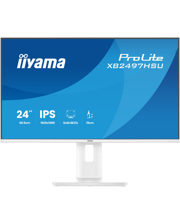 iiyama ProLite XB2497HSU-W1 23.8" LED Full HD 4 ms Blanc
